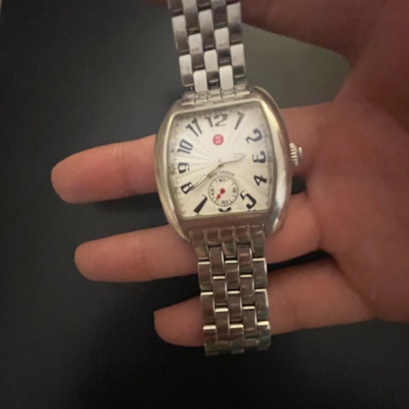 Michele silver urban watch, small, needs battery replacement - Picture 3 of 3